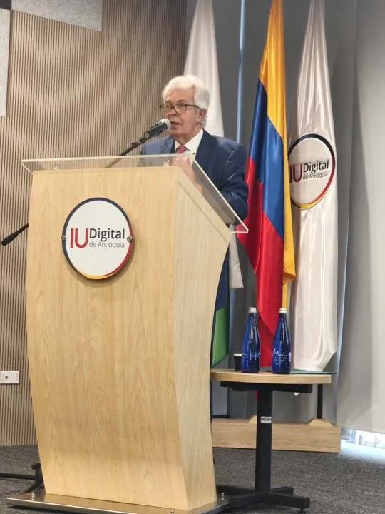 Imagen Jaime Arrubla en IU Digital de Antioquia