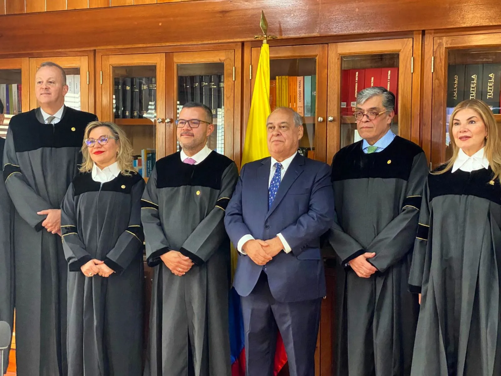 Imagen Camilo Gómez posesionado como conjuez de la Comisión Nacional de Disciplina Judicial